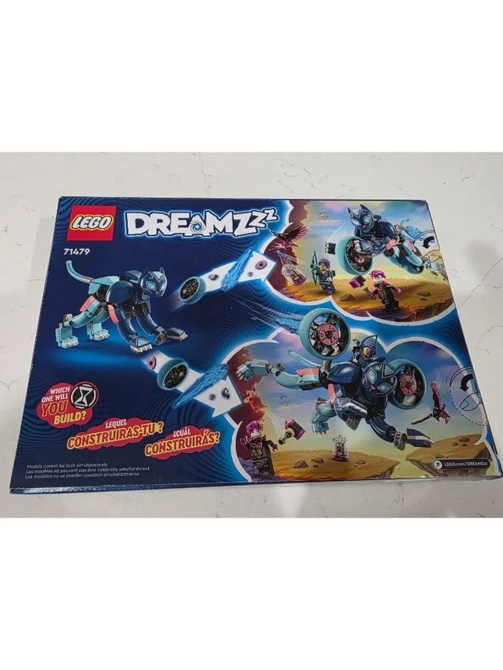 LEGO DreamZzz 71479 Zoey's Cat Motorcycle Building Set 226 Pieces New in Box